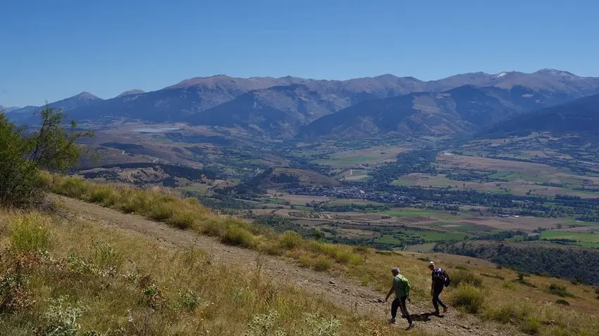 La Cerdagne vue depuis la chapelle du Belloc_2
