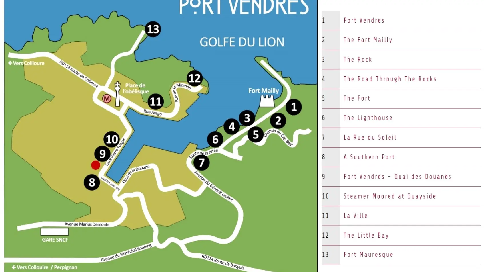 CIRCUIT MACINTOSH PORT-VENDRES