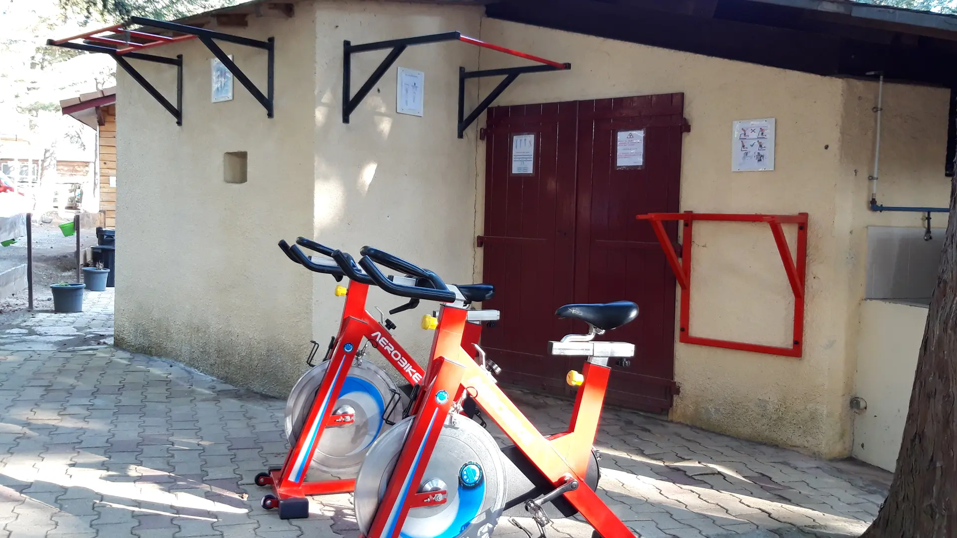 fitness exterieur - camping la source - sournia - Sandrine DELACOURT