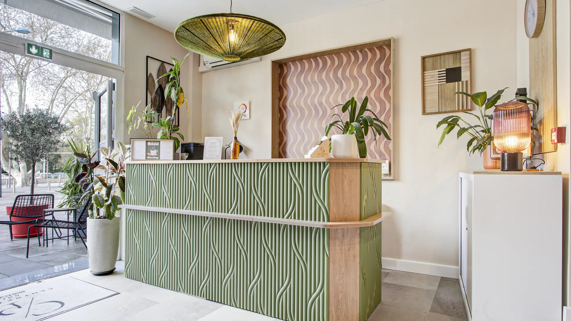 hôtel centre plage_Argelès sur Mer hall