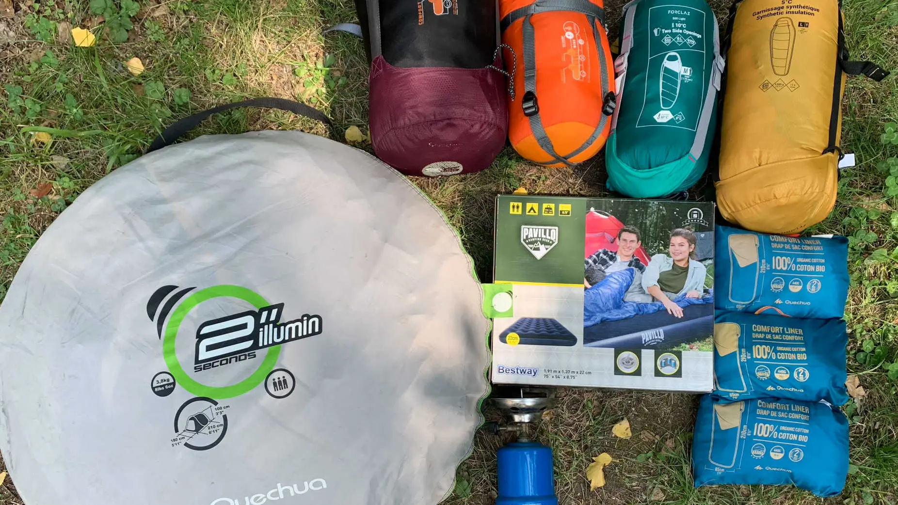 kit campeur camping fontpédrouse