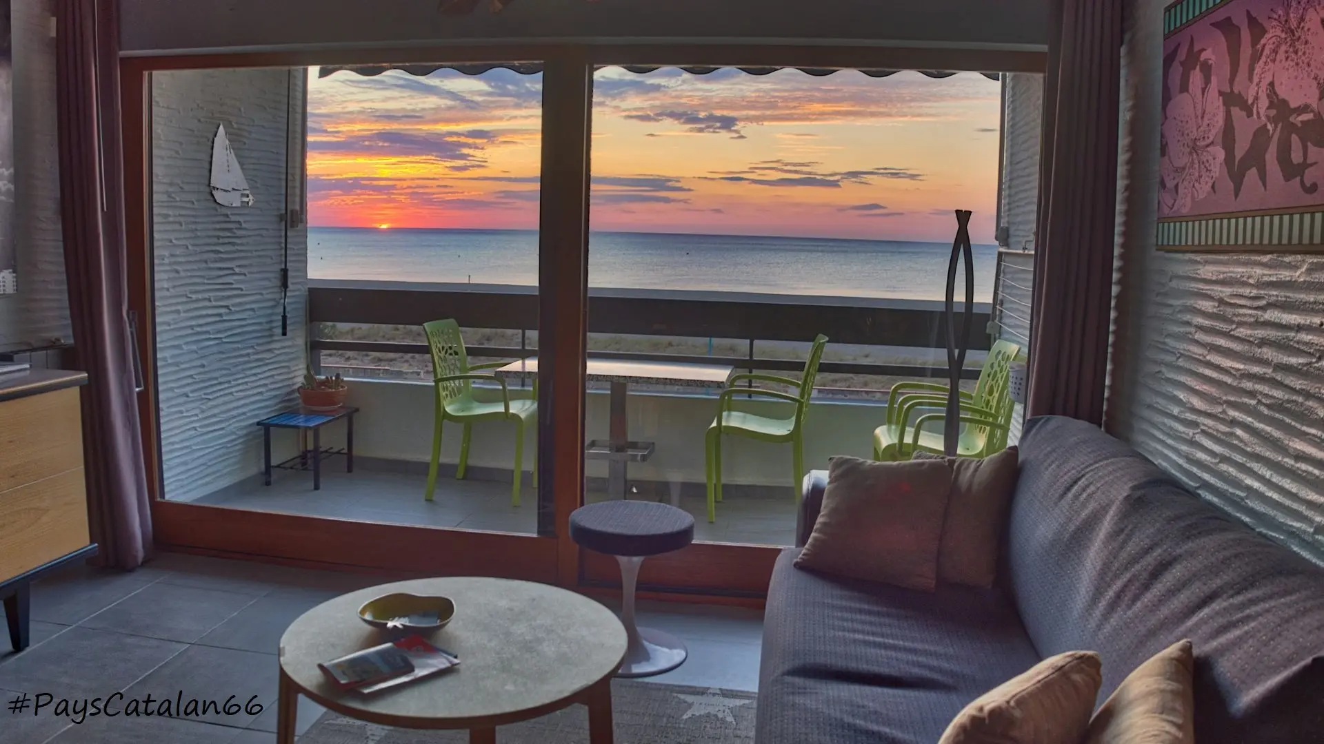 Salon vue mer