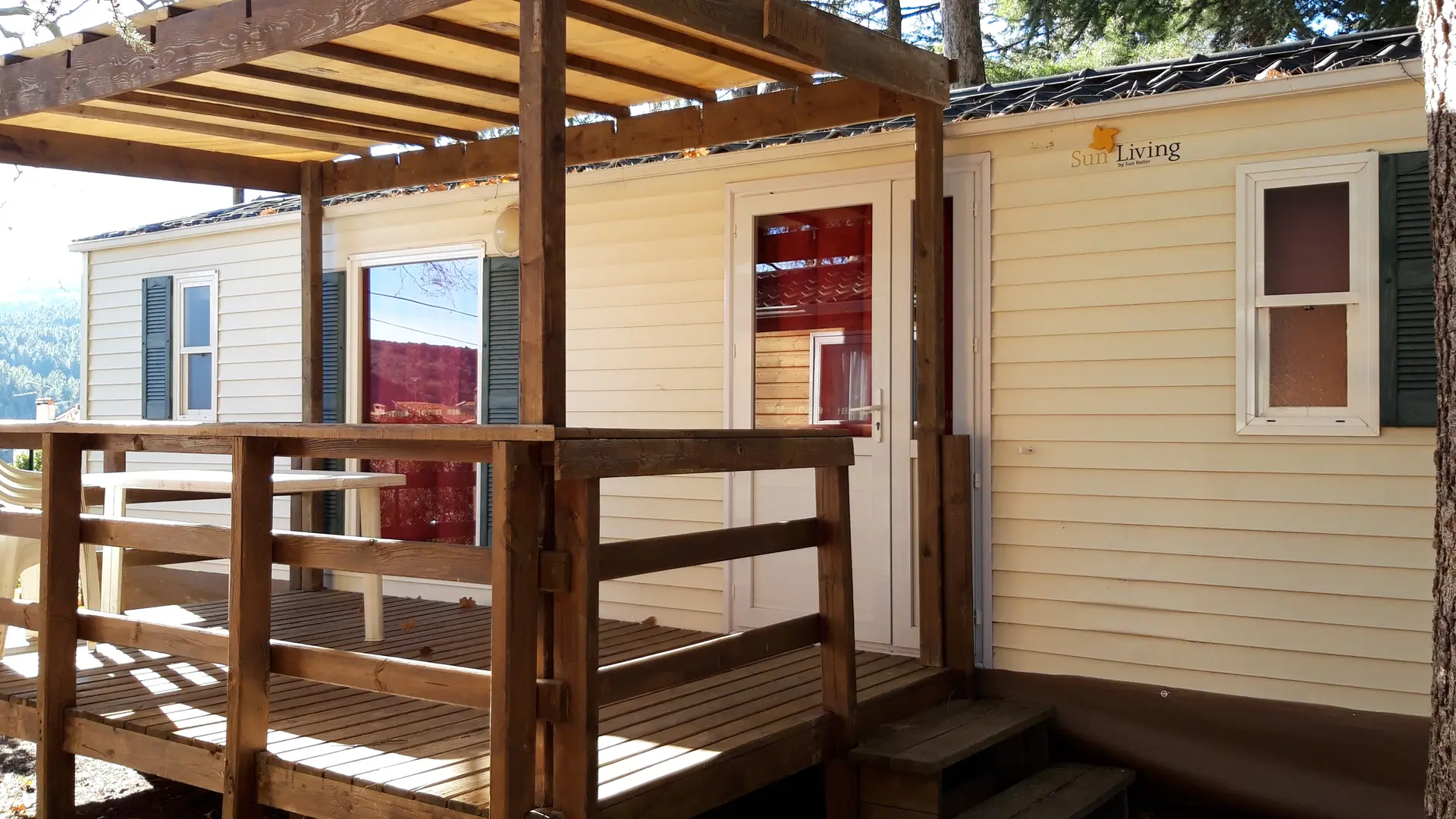 mobil home 2 - camping la source - sournia - Sandrine DELACOURT