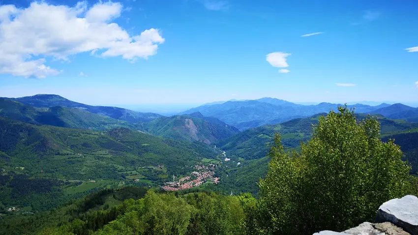 Vue sur Prats de Mollo, depuis la Torre del Mir_3