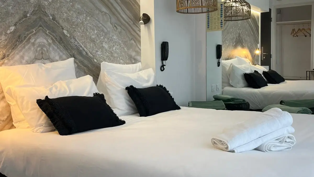 photo hotel sables chambre