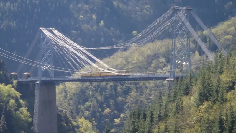 Pont Gisclard et son Train Jaune_2