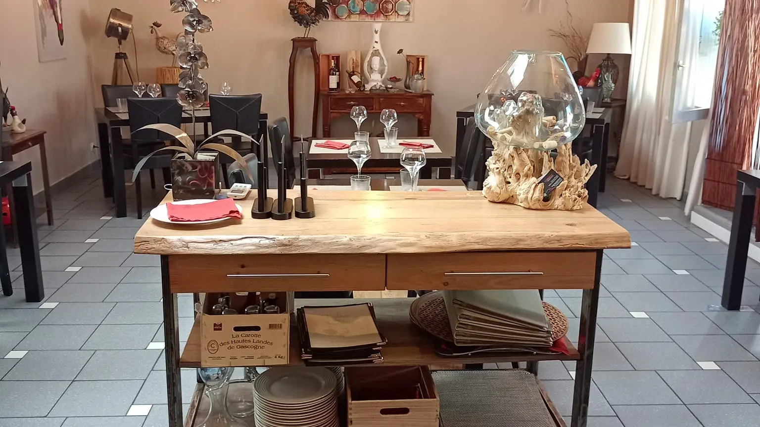 salle - relais de sceaury - rasigueres