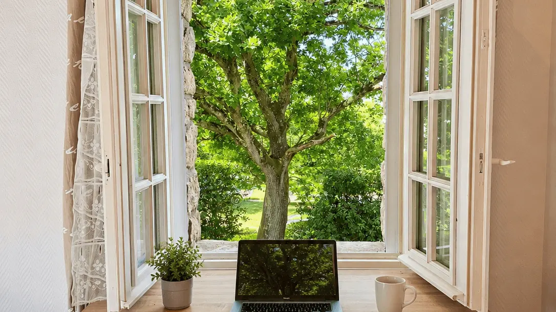 444309 - bureau avec accès WIFI, pour le télétravail notamment