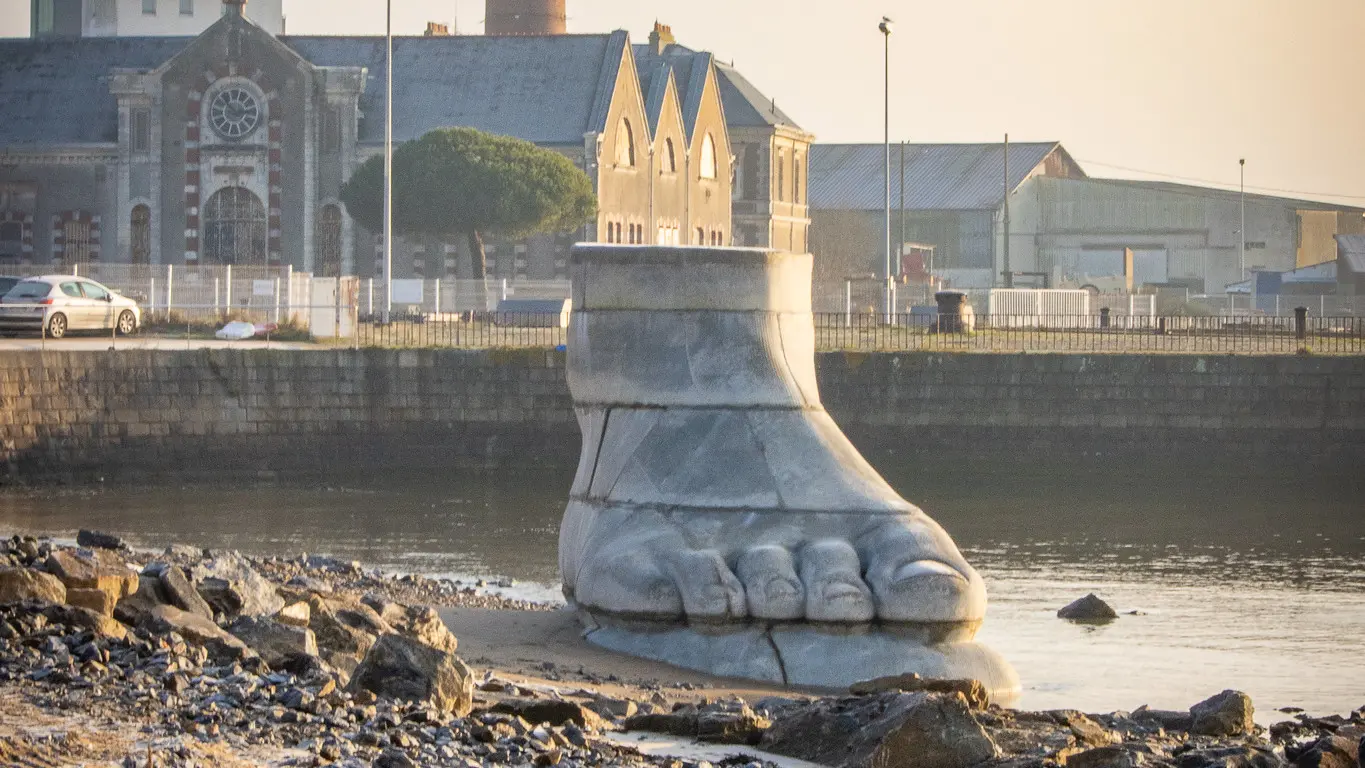 Le pied - Parcours Estuaire Nantes < > Saint-Nazaire