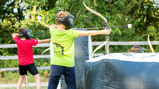 Archery tag à deux pas de Laval