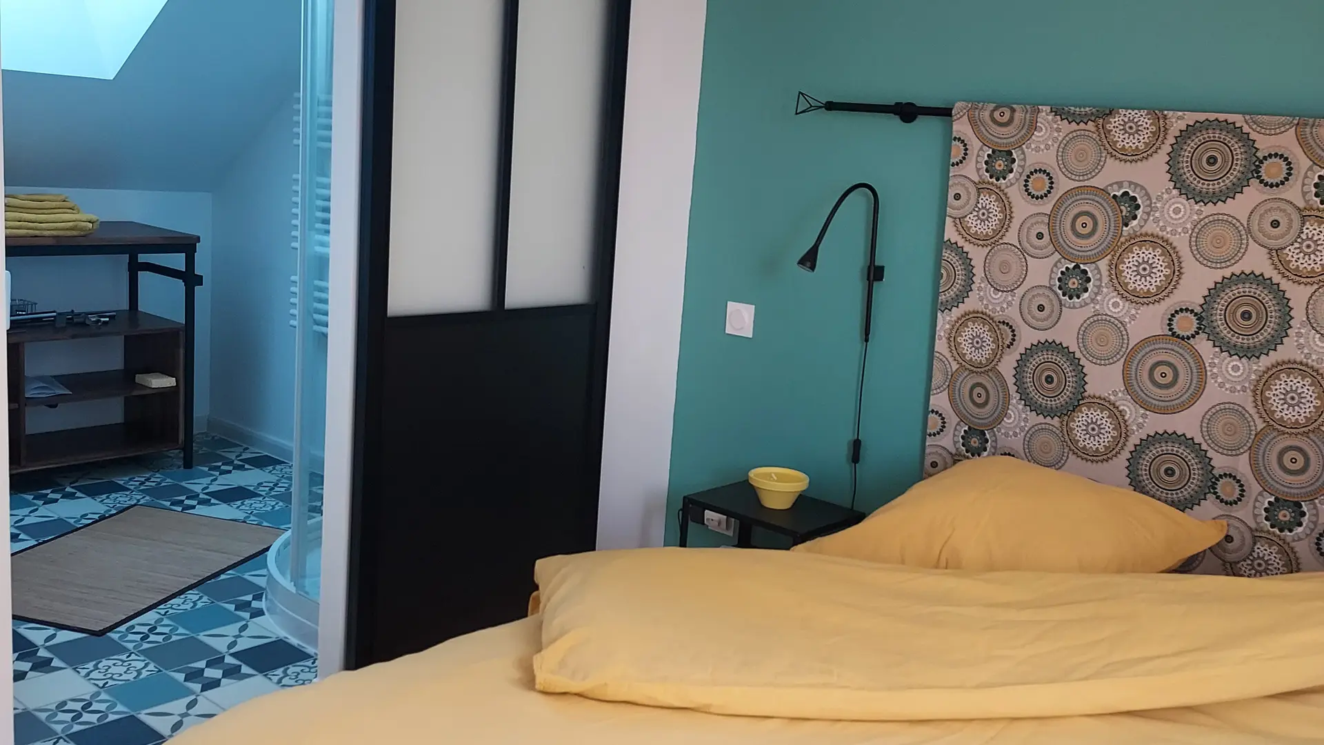 Chambre et salle d'eau - Les îles du Milieu