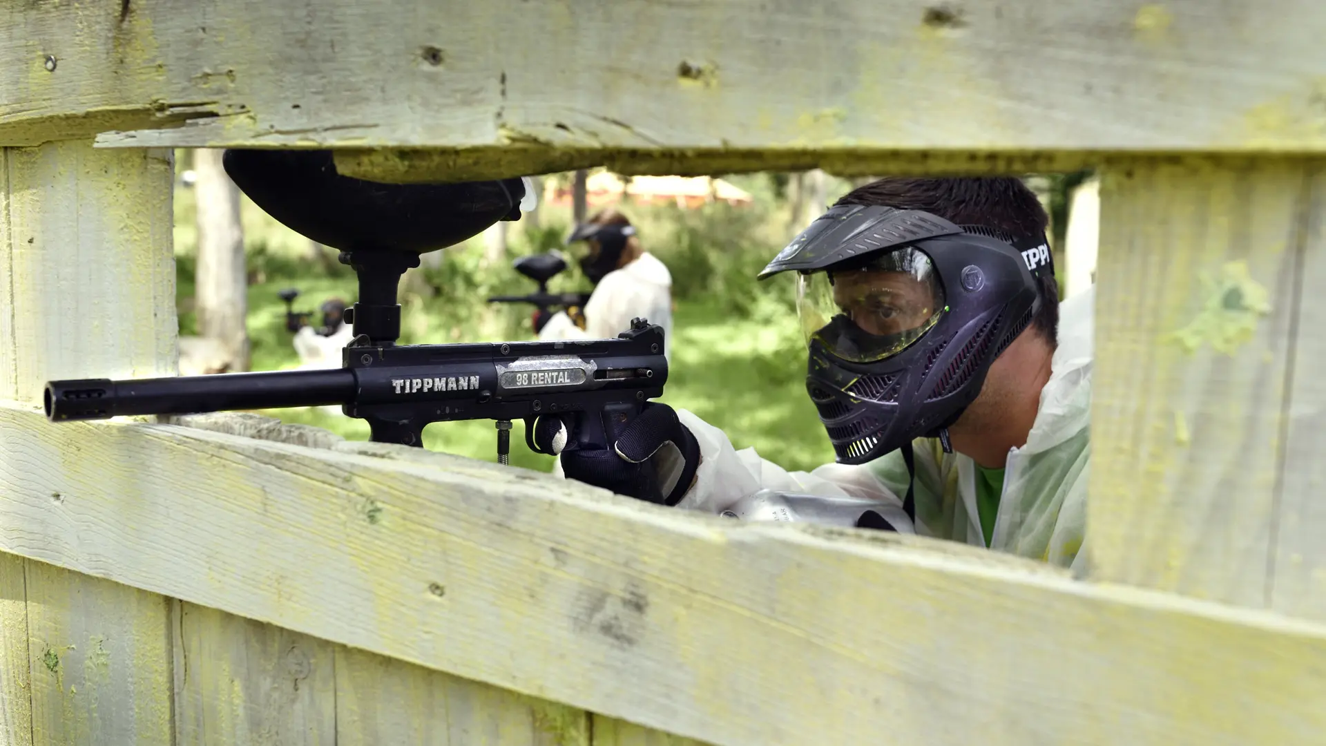 Parc de loisirs de la Colmont Gorron paintball 53