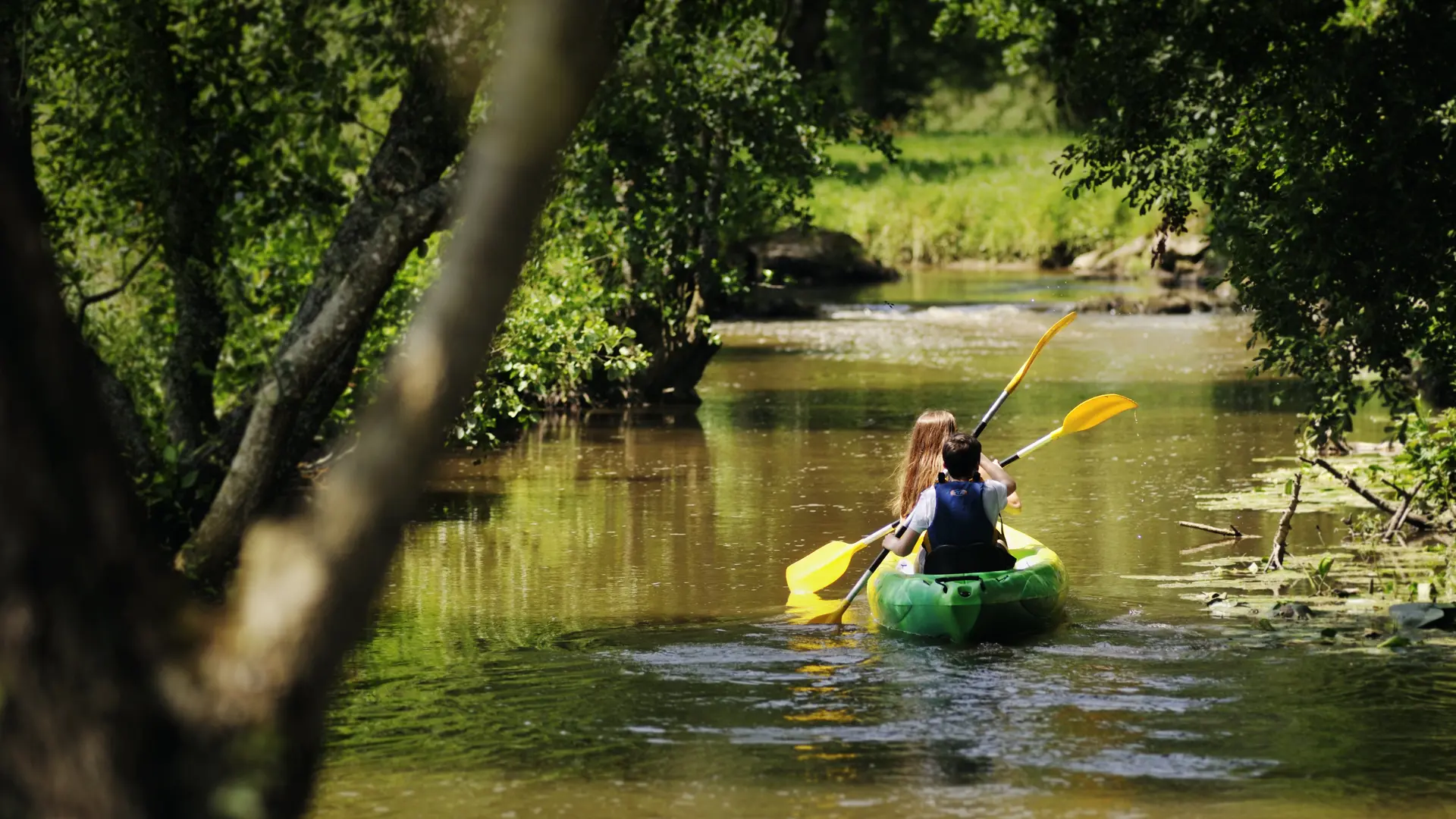 Parc de loisirs de la Colmont Canoe kayak Gorron 53