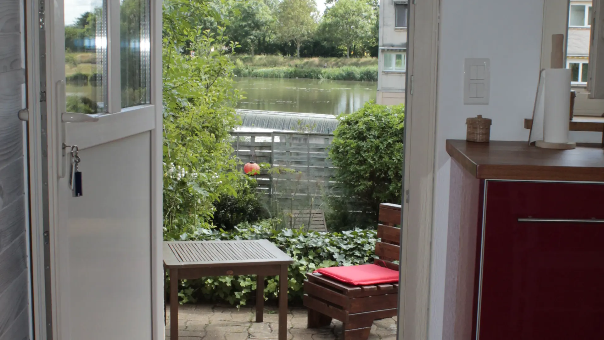 vue sur extérieur