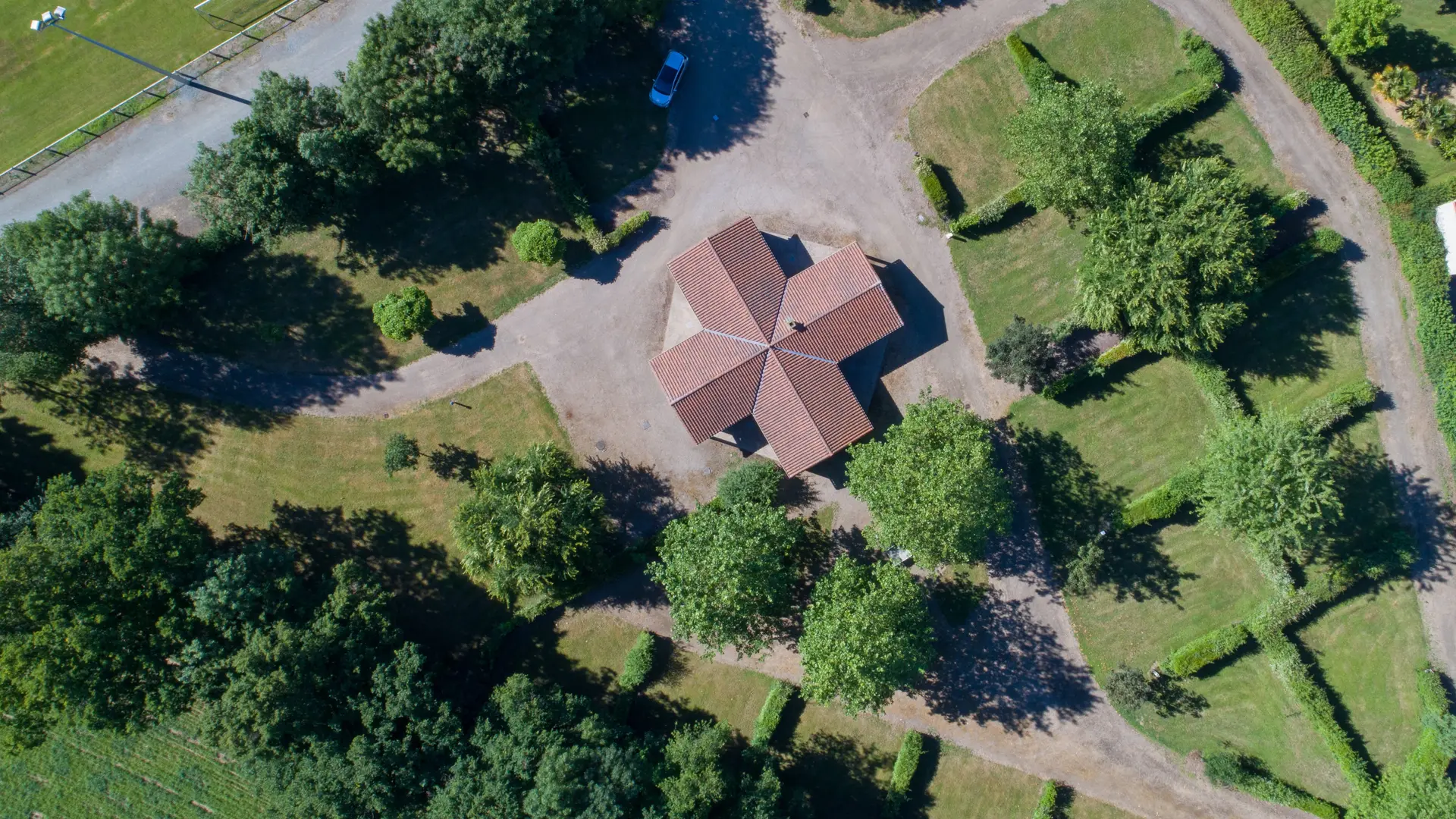 Camping La Prée du Pavé  vu du ciel