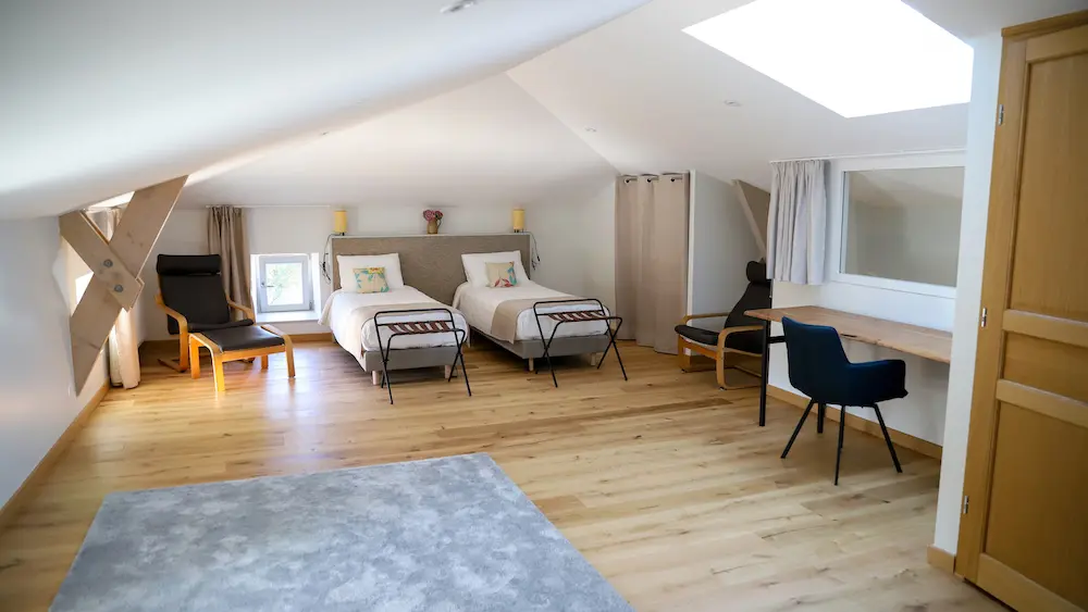 Chambre triple 'Parer le Cuir'