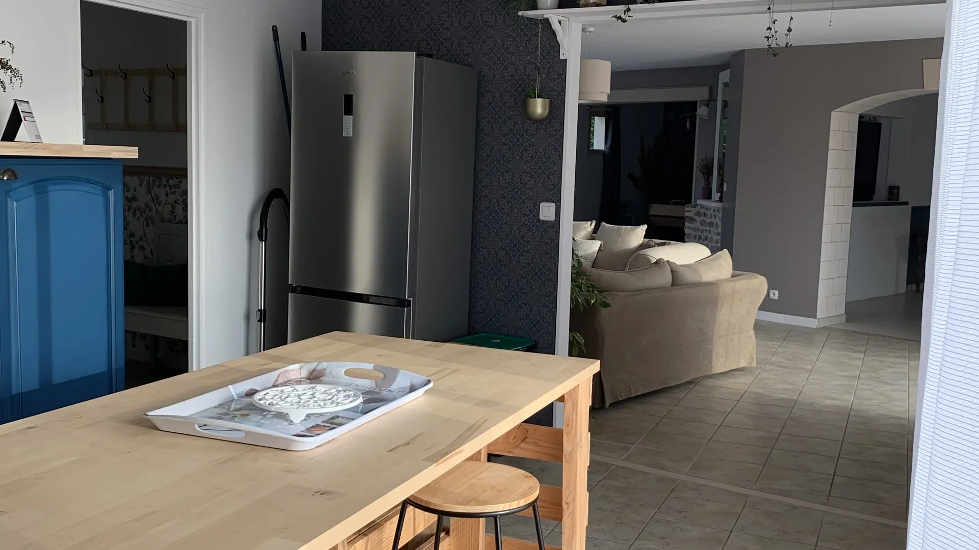 Aux Instants Partagés - Fontenay sur vegre Gite cuisine