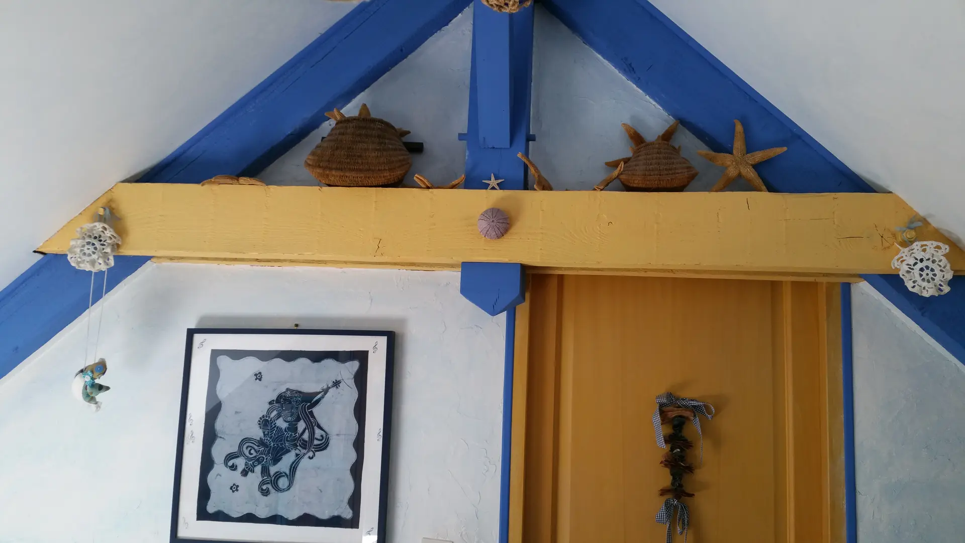 Chambre Amis - poutre