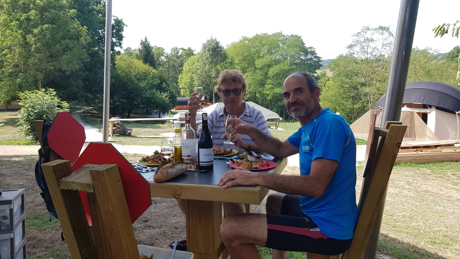 Pique-nique + balade à vélo = bien-être !