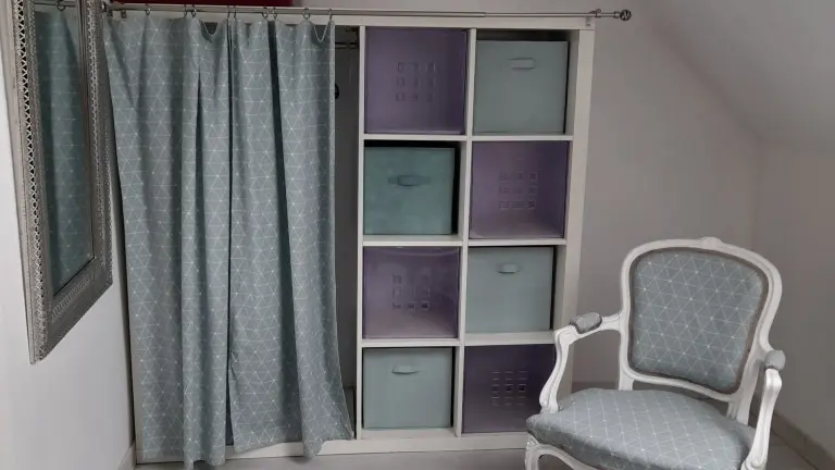 Chambre double étage - salon