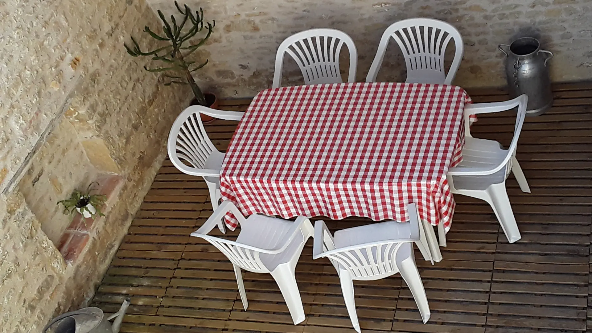 Terrasse couverte