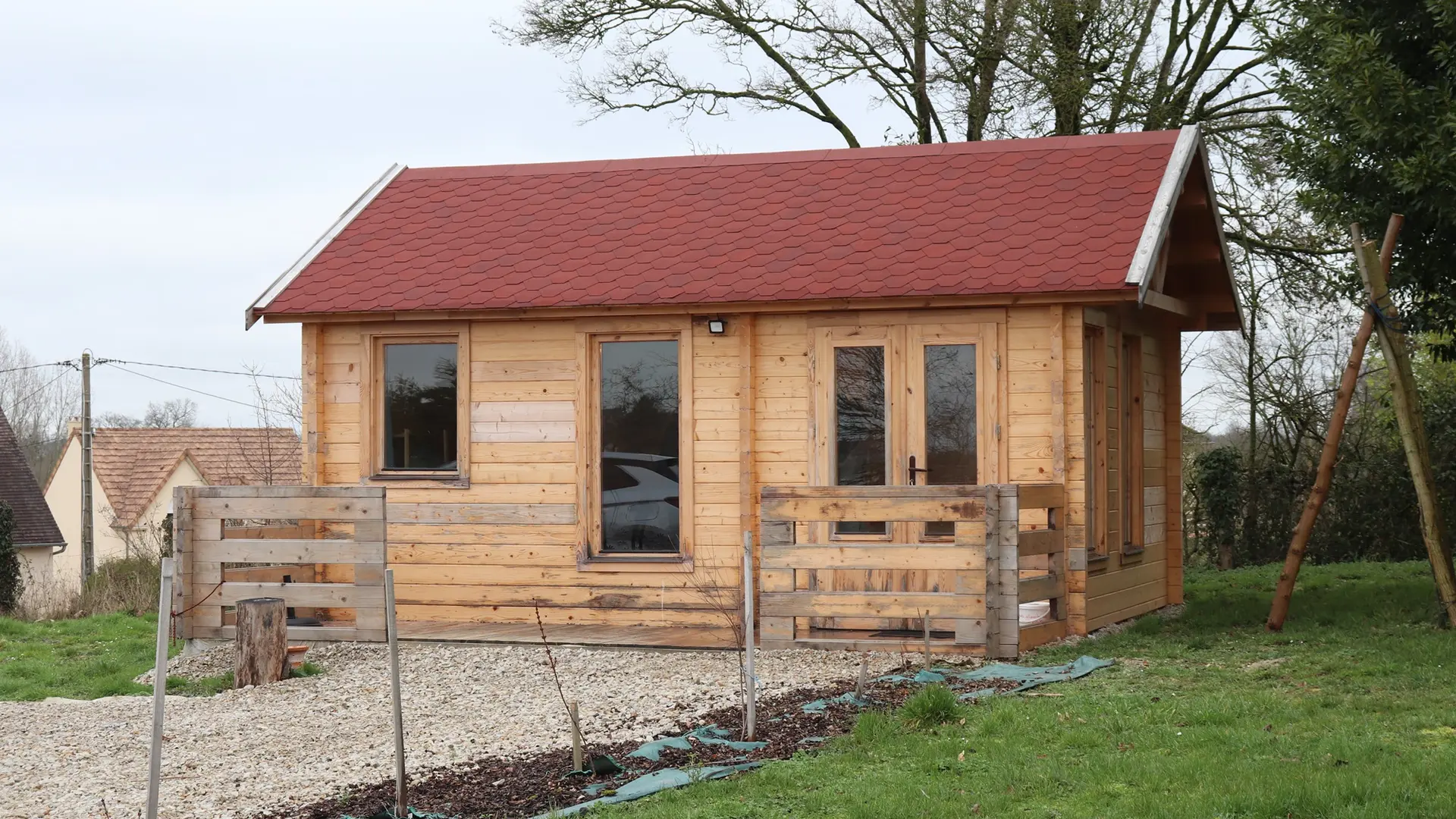 Le Chalet de Fred - Saint-Ouen-de- Mimbré - extérieur