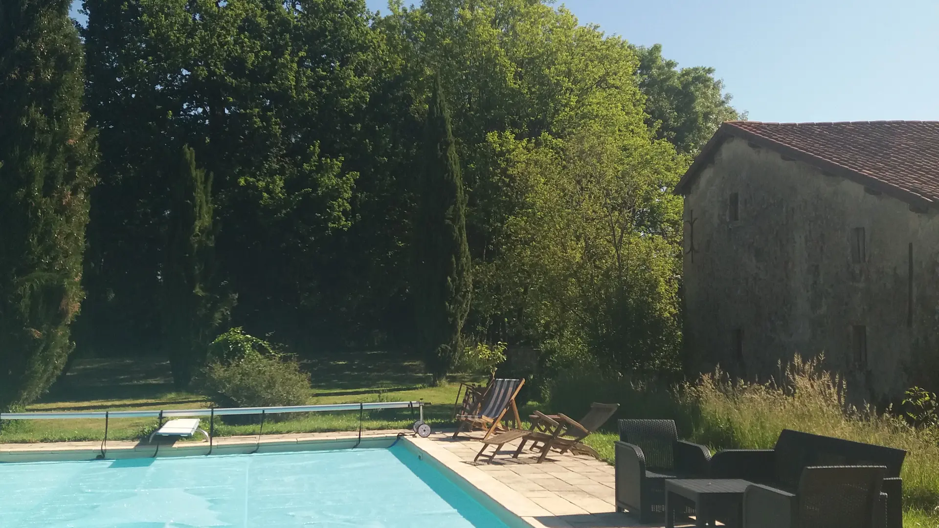 piscine - château de La Mothe - St Sulpice en Pareds - 85