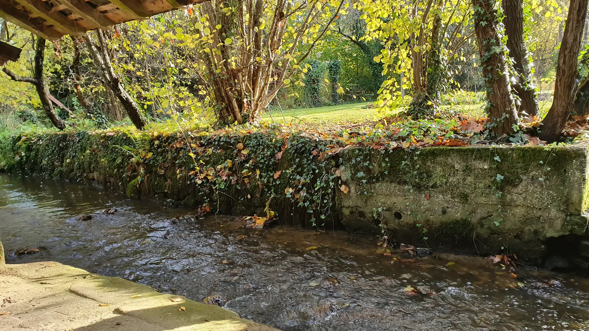 Un des 14 lavoirs de Lassay ... tout près d'ici