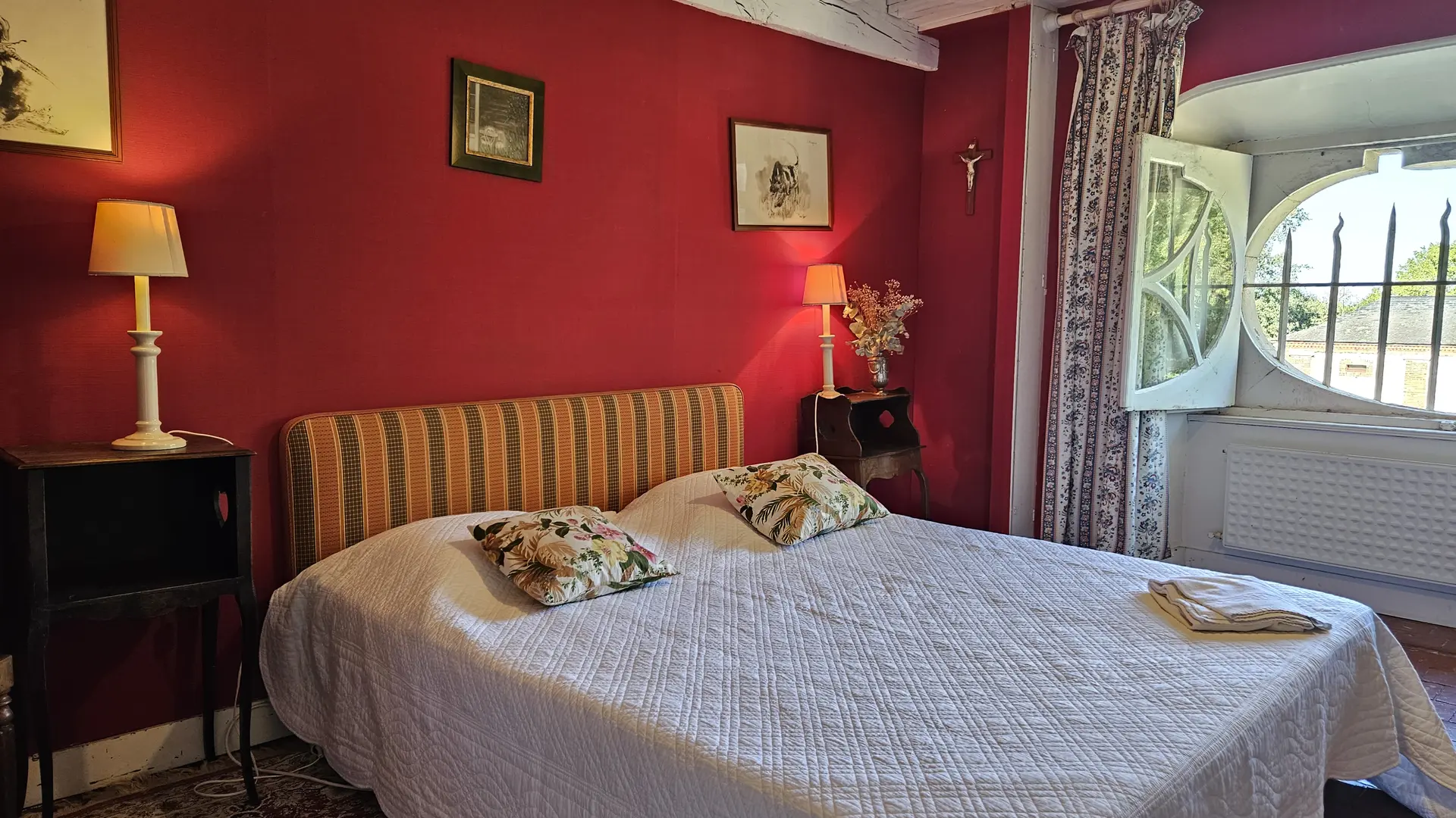 chambre rouge