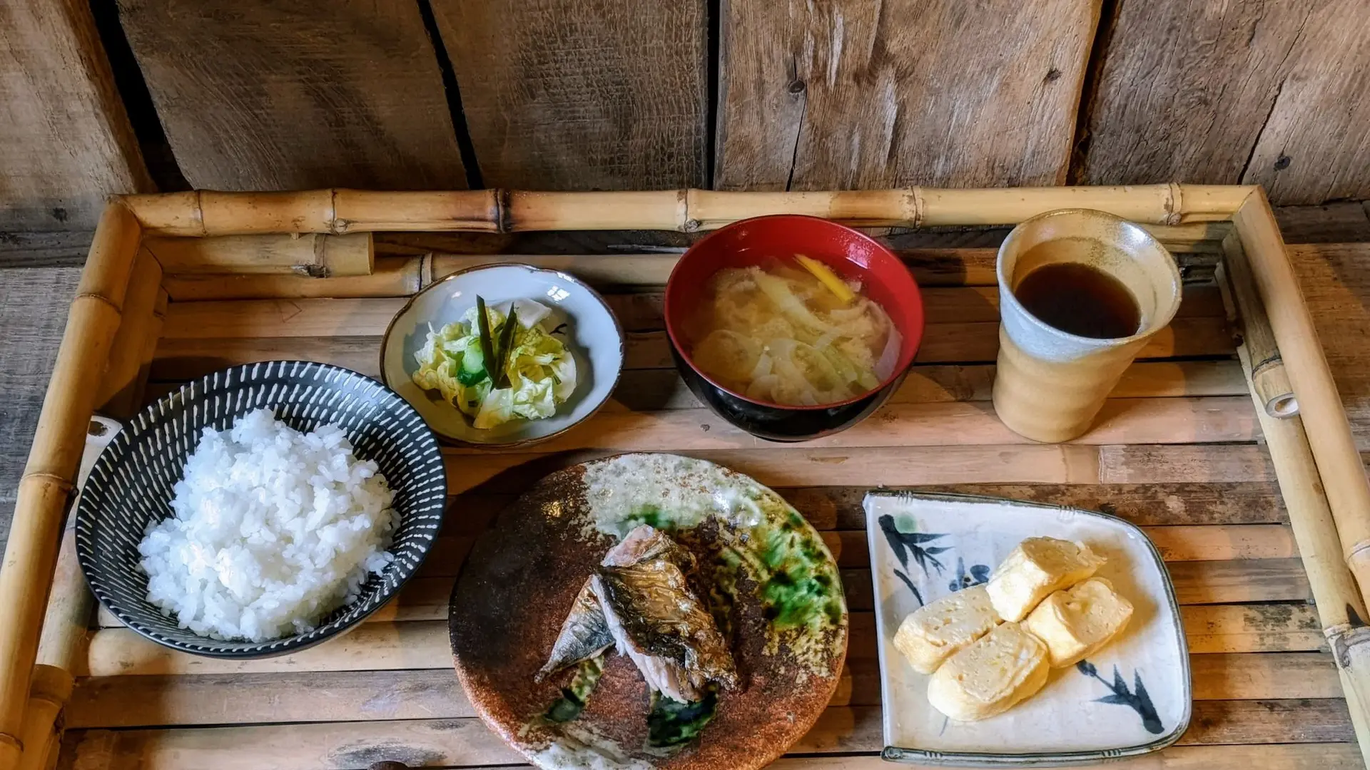 Petit déjeuner japonais