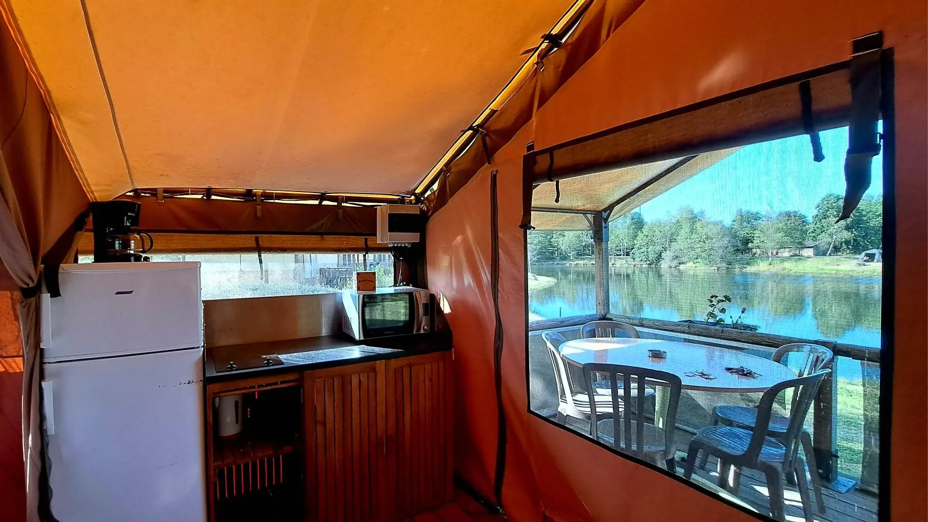 Bungalow toilé