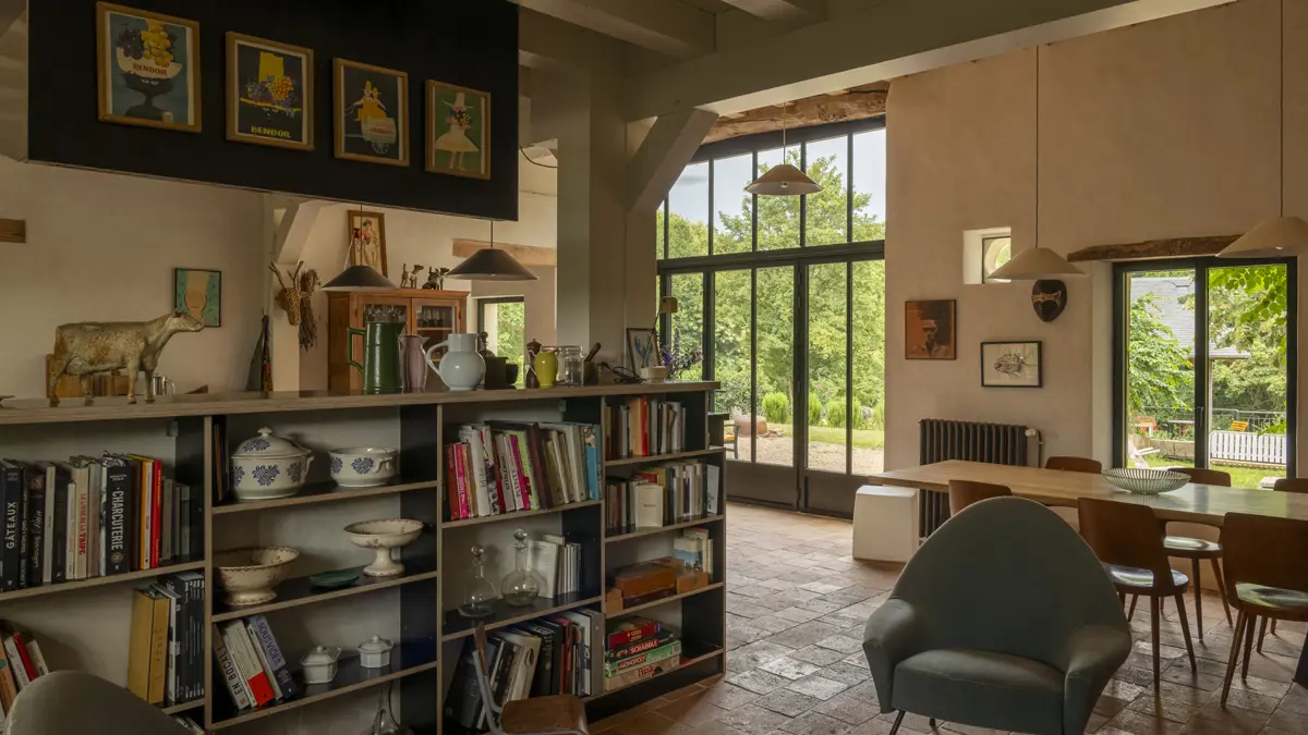 Chambres et table d'hôtes le Vaux Jouin_Marçon_le sejour