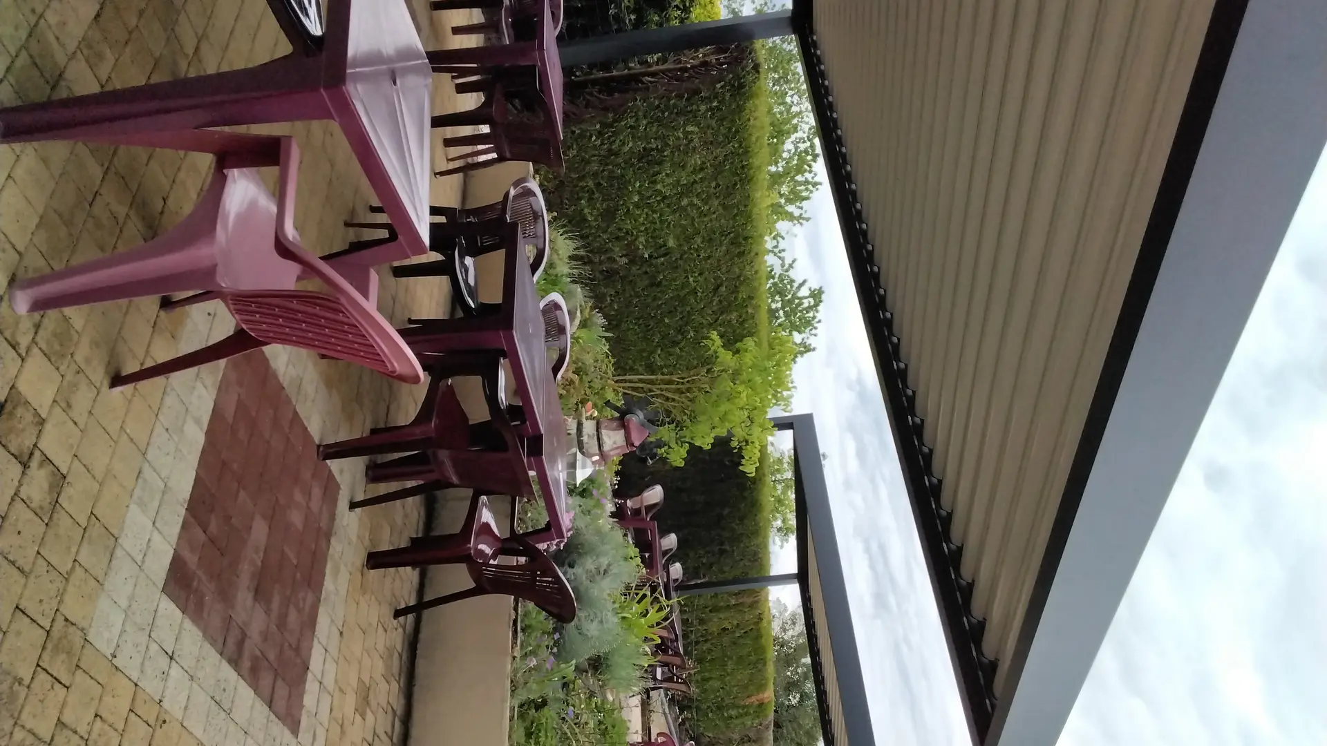 Auberge du Braconnier - Nouvelles terrasses Bio climatique
