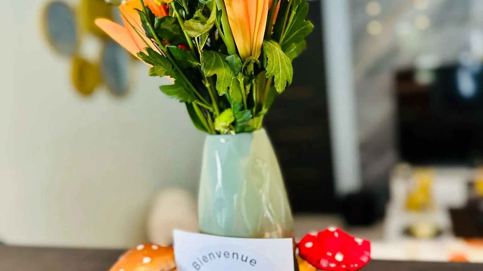 BHD-LODGE & SPA - Décoration bar automne 1