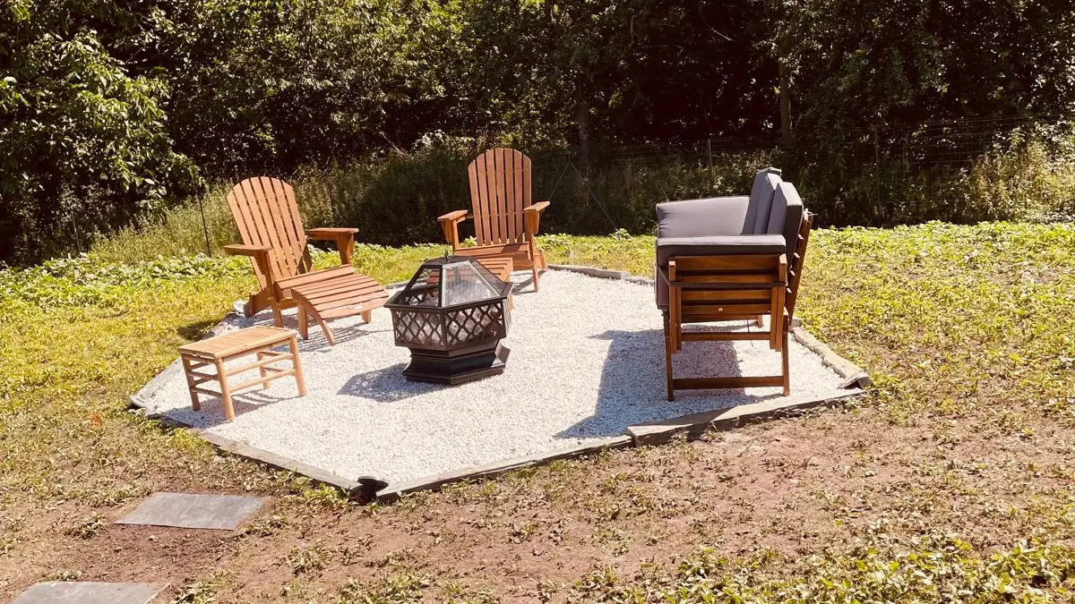BHD-LODGE & Spa - Espace Braséro extérieur