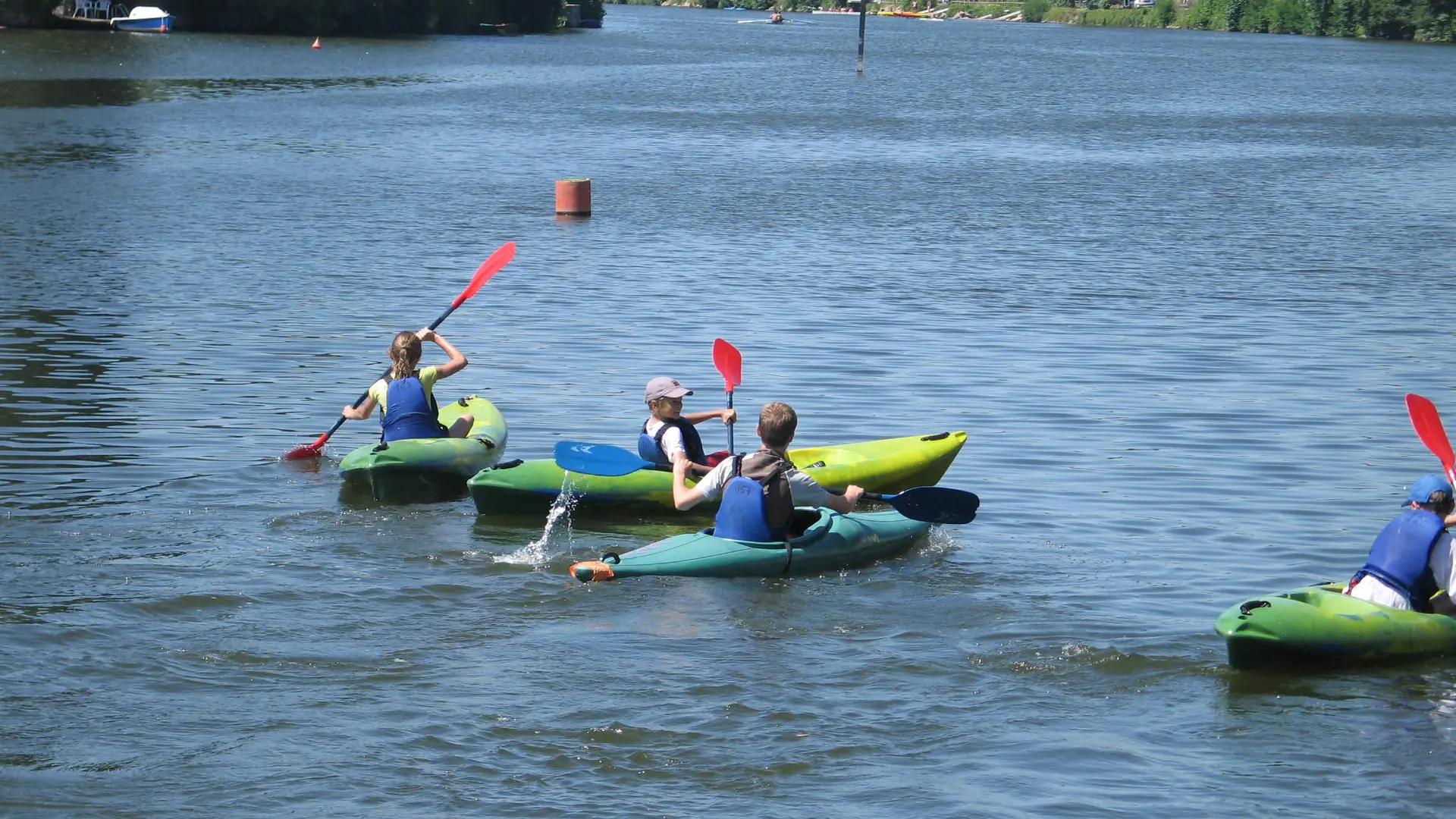 Canoë Kayak sur la Mayenne