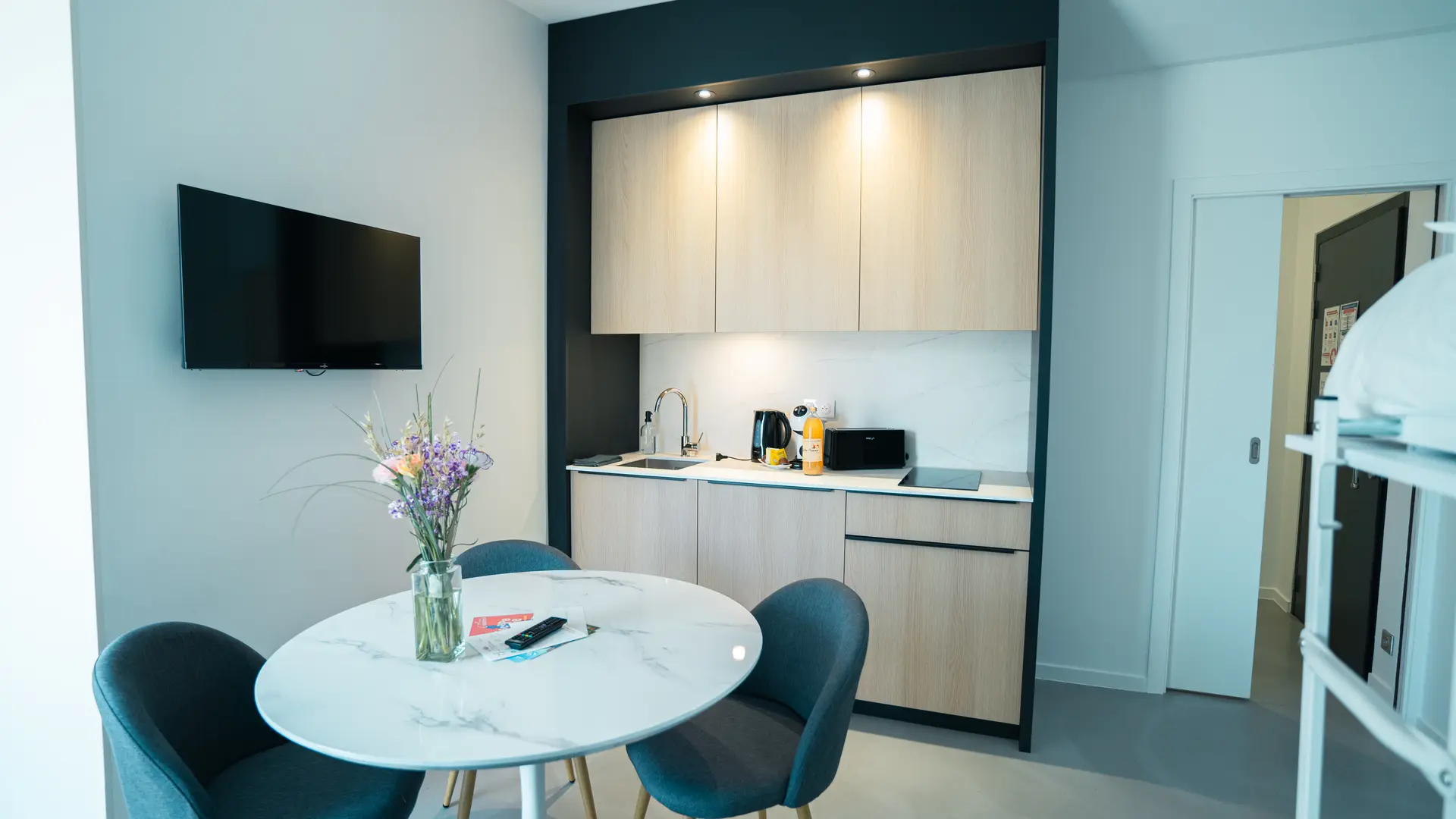 Cuisine équipée Appart'Hôtel