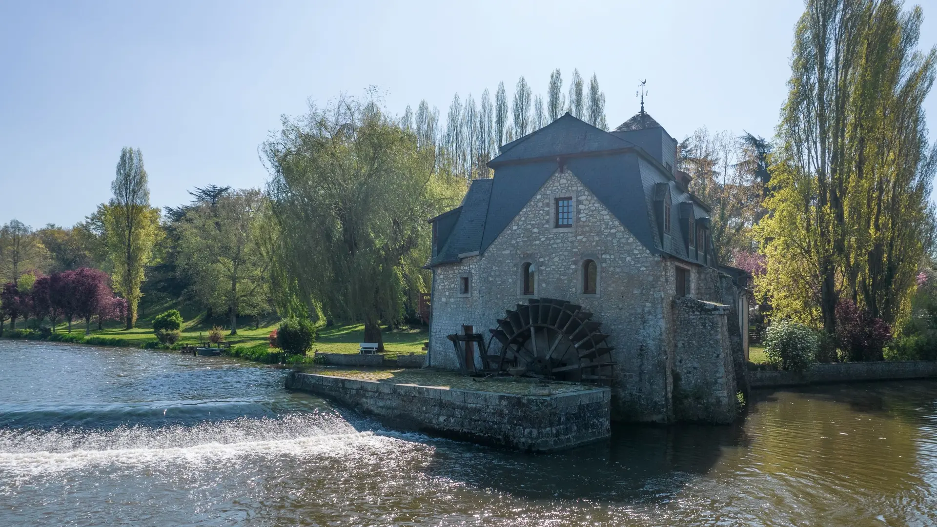 Le moulin et sa roue