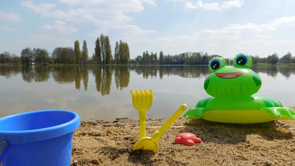 Plage du camping