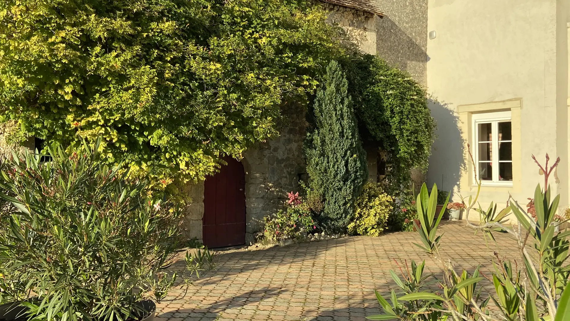 Gîte de Neufontaine - Thoiré-sous-Contensor - avant de la maison