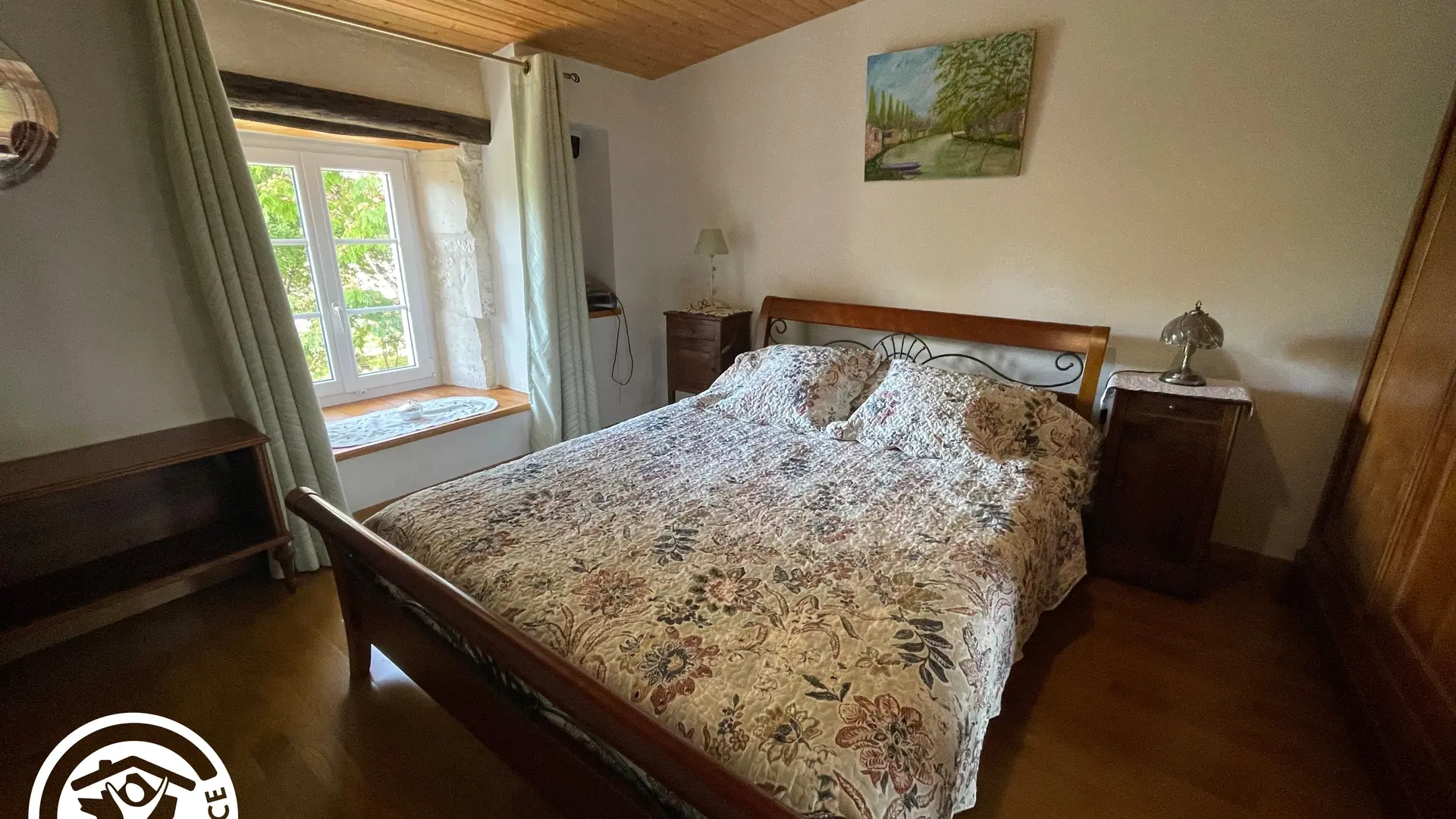 Gite L'Oiseleur chambre sud_14