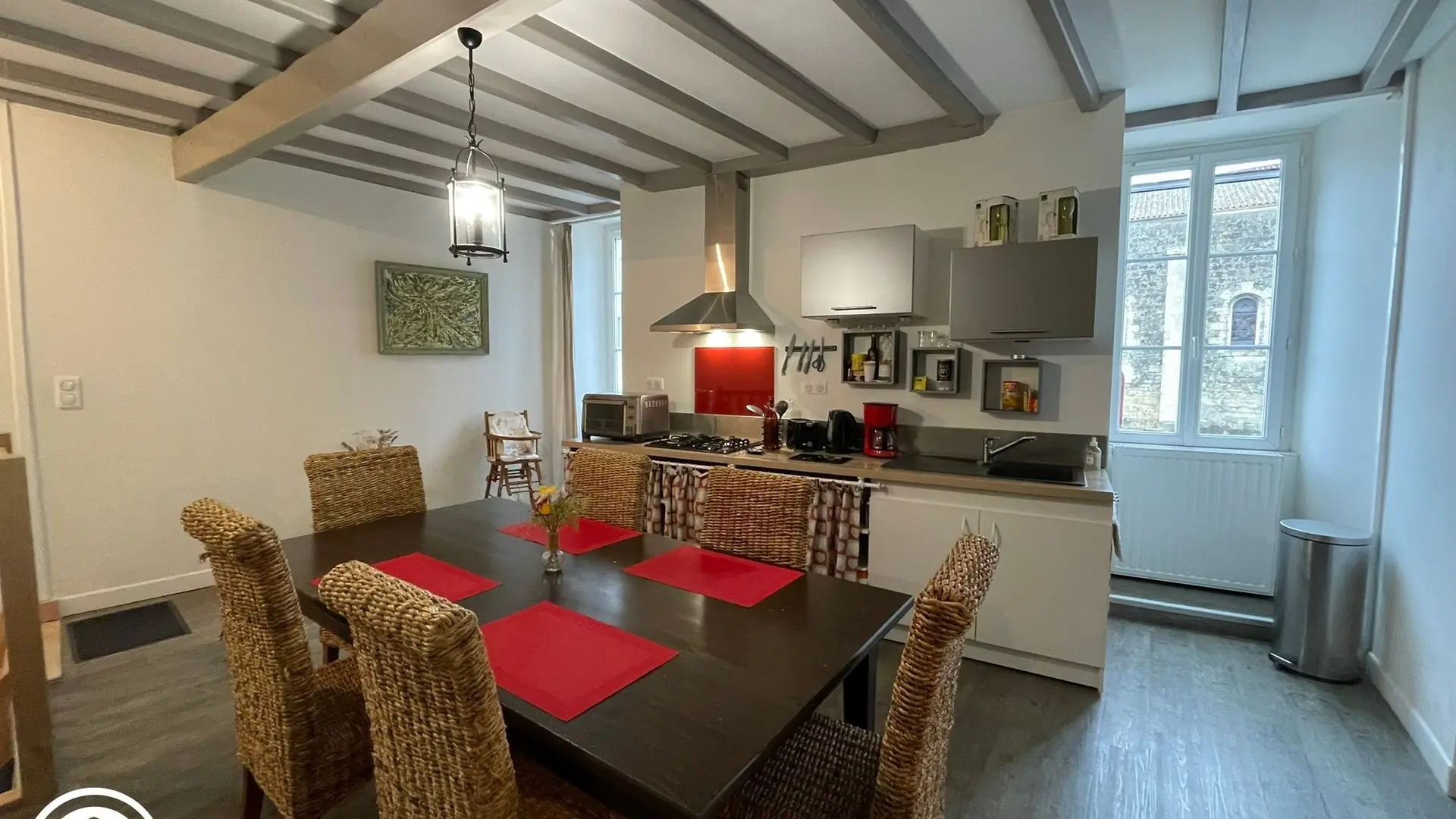 Gîte agréé Gîtes de France en Vendée : Séjour/cuisine_3