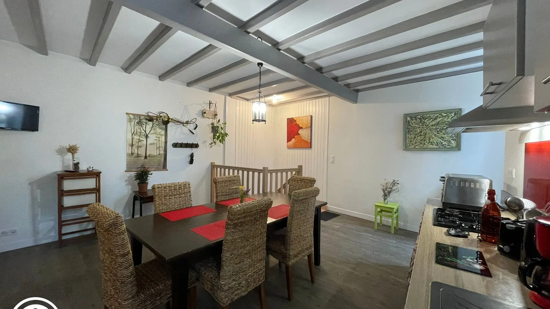 Gîte agréé Gîtes de France en Vendée : Séjour/cuisine_6