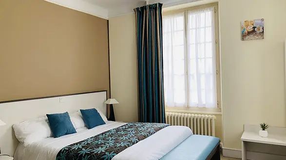 Hôtel-restaurant Au Petit Vivoin - Vivoin - chambre