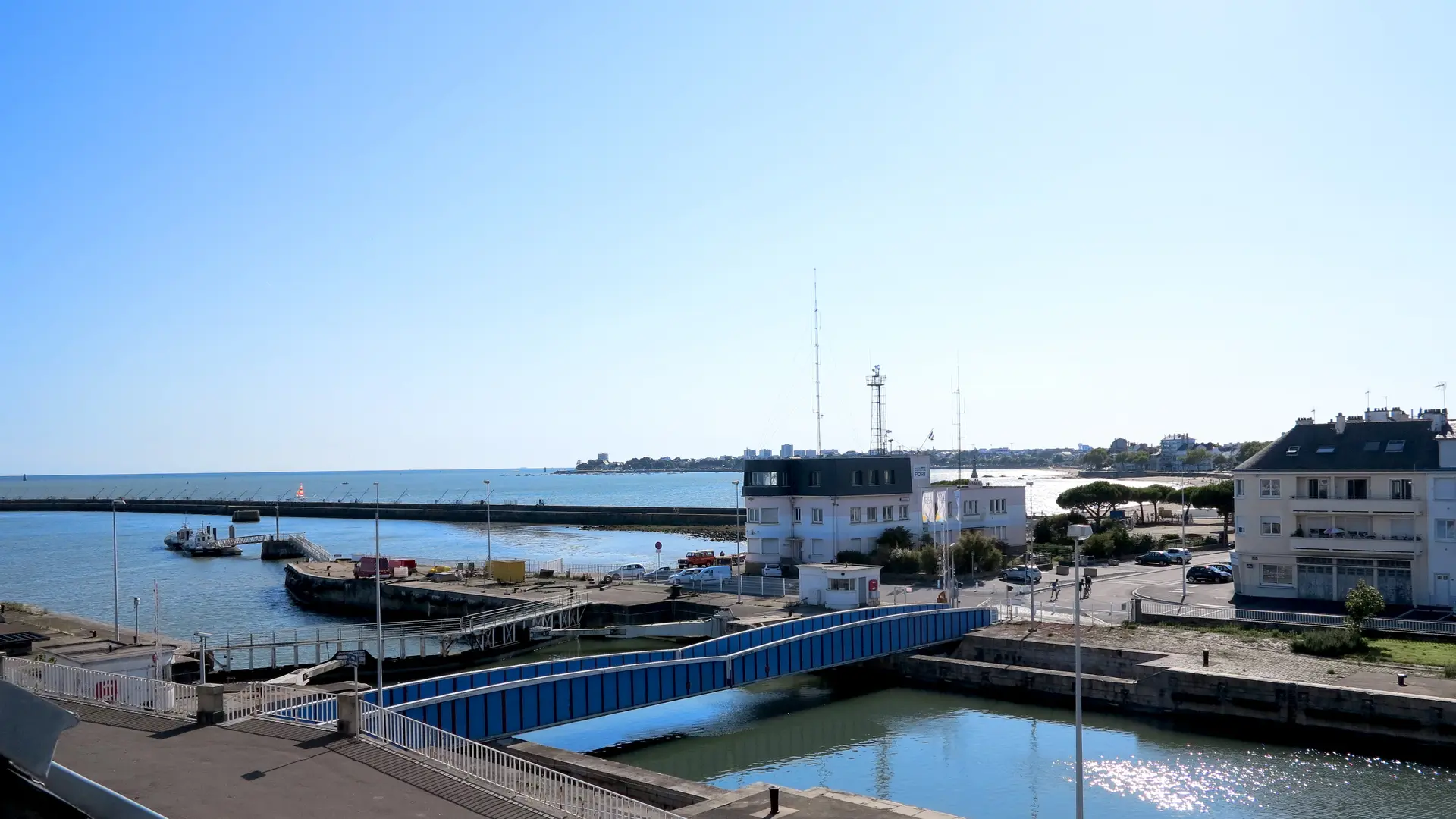 Vue depuis un des appartements