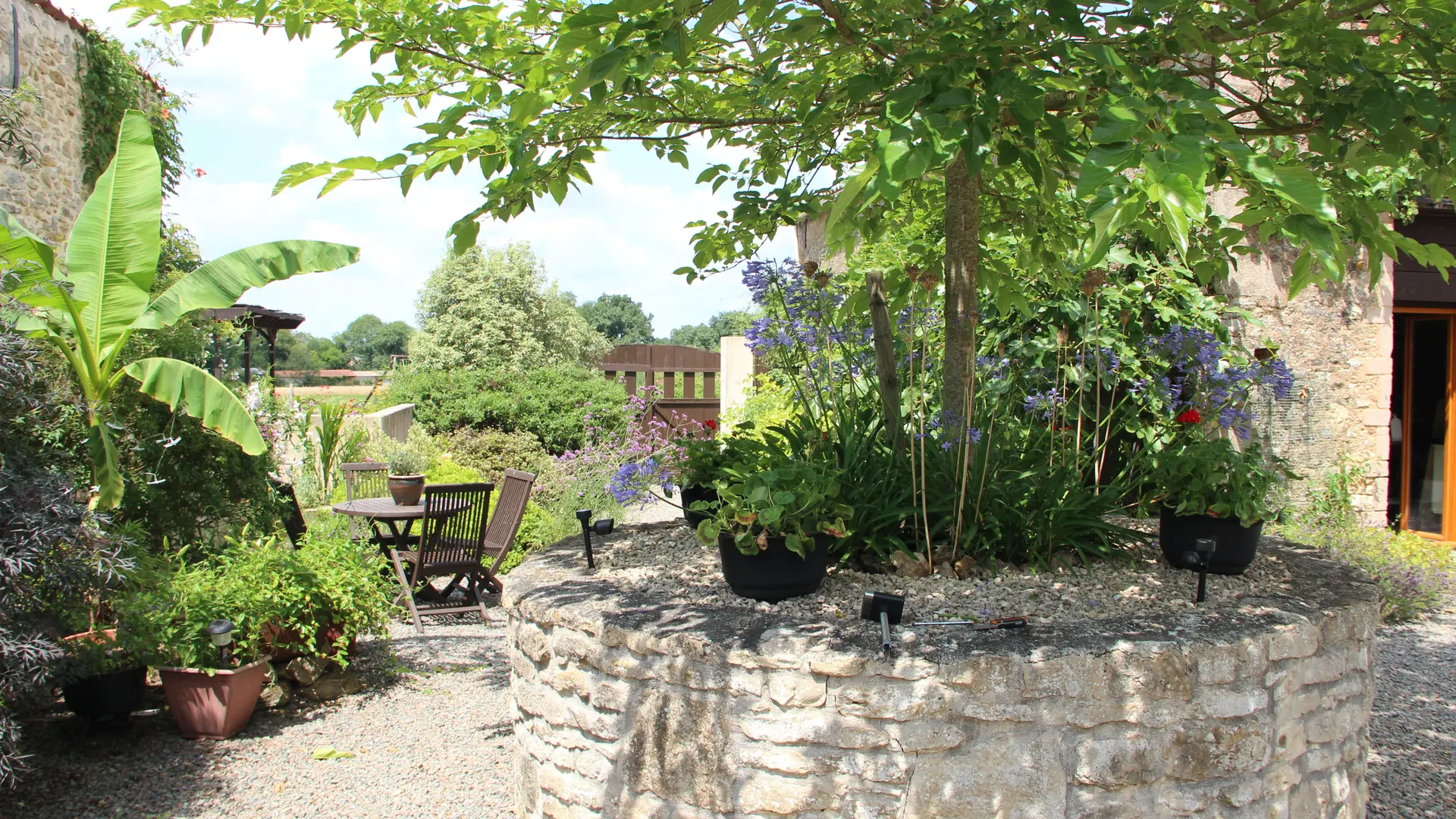 Le patio intérieur