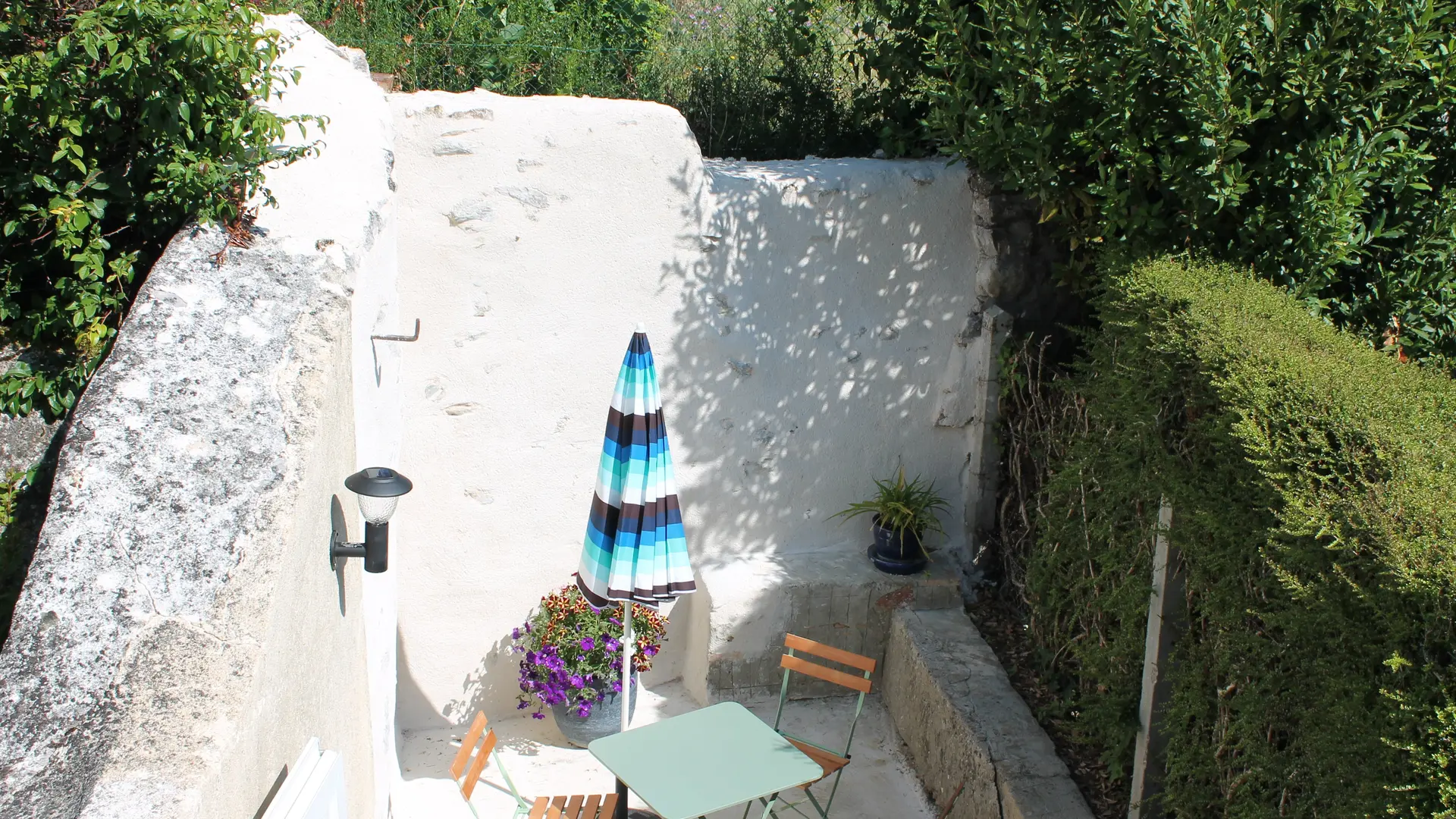 Meublé Atoué Loc - Fresnay-sur-Sarthe - terrasse