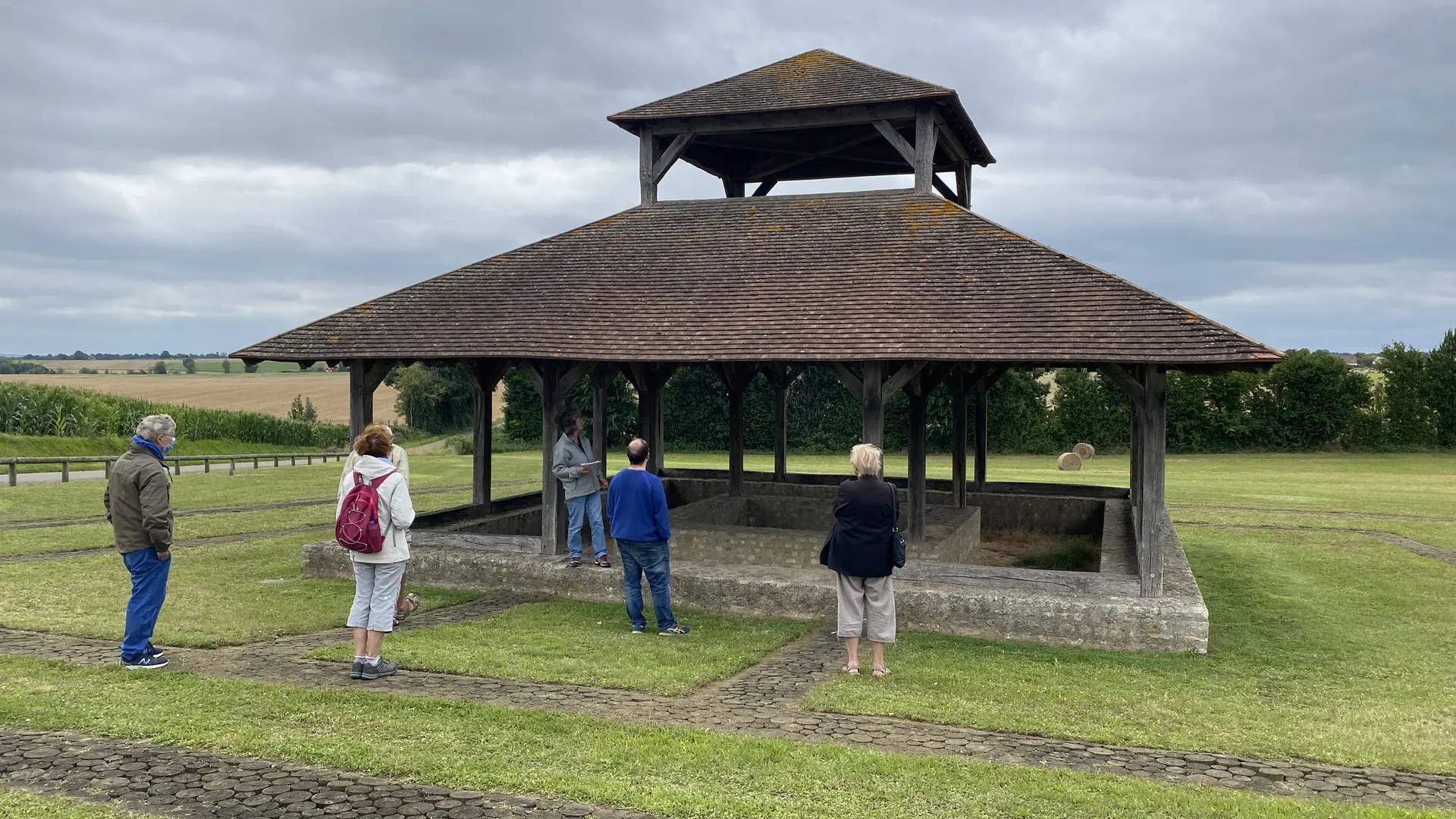 Visite Fanum gallo-romain - Oisseau-le-Petit