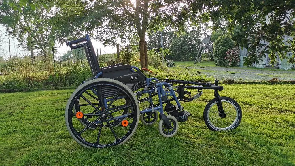 3ème roue pour fauteuil roulant : Roue Lomo®