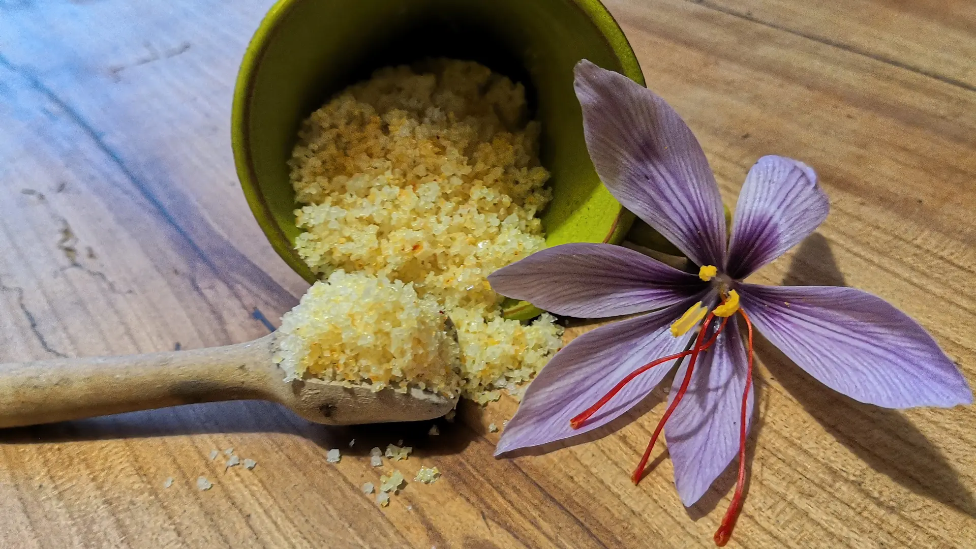 Fleur de Sel safrané - Lou Safran Mayenne